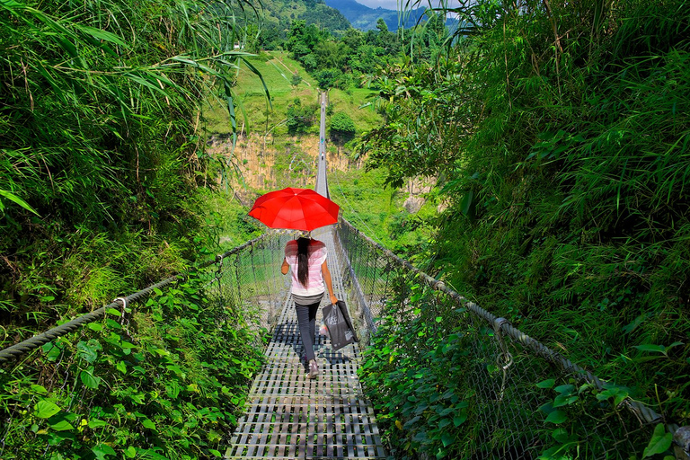 Aventure Pokhara : Deux heures d'excursion sur le pont suspendu"