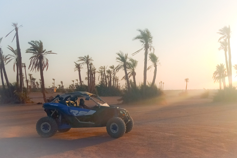 Marrakech : Promenade à dos de chameau et en quad dans la palmeraie