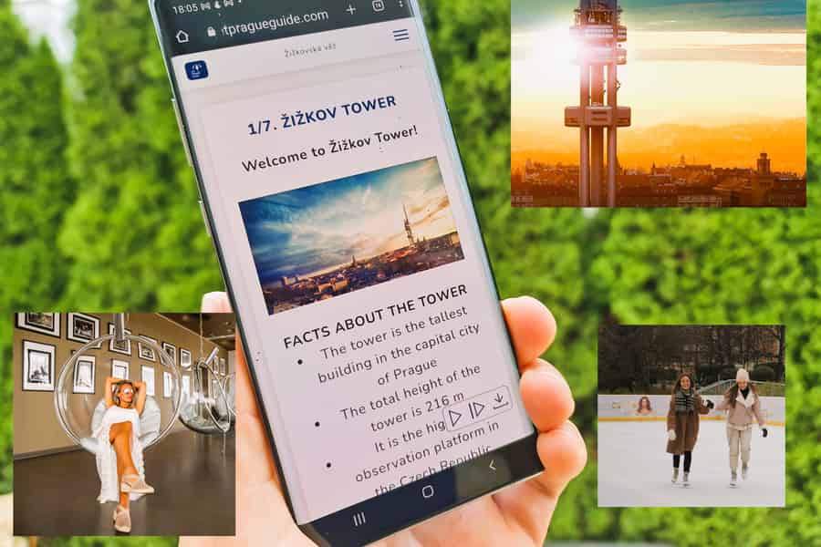 Audioguide des Prager Fernsehturms mit Online Ticket. Foto: GetYourGuide