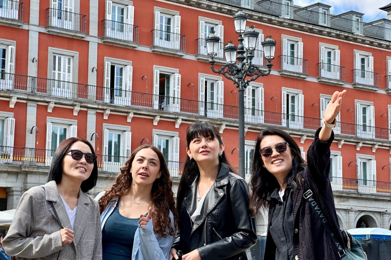 Madrid : Visite de la vieille ville et spectacle de flamencoVisite guidée en japonais