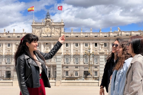 Madrid: Habsburg- en paleistour met taaloptiesKoreaanse tour