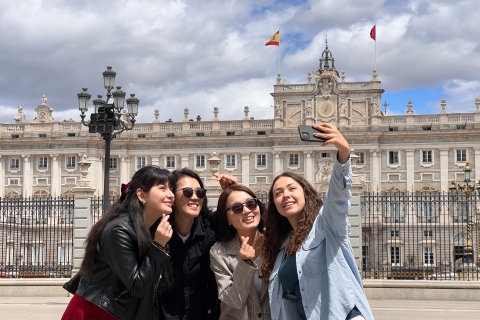 Madryt: jednodniowa wycieczka z Muzeum Prado i biletami do Pałacu KrólewskiegoWycieczka po chińsku