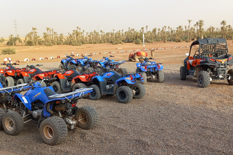 Quad al tramonto a Marrakech