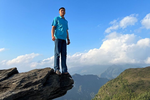 Excursión de un día a la antigua villa francesa de la montaña Cao Bang Phia Oac