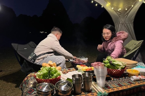 Cao Bang Thang Hen See - Campingübernachtung im Naturhügel