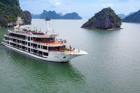 Desde Hanoi: crucero de 3 días por Ninh Binh y Ha Long Bay