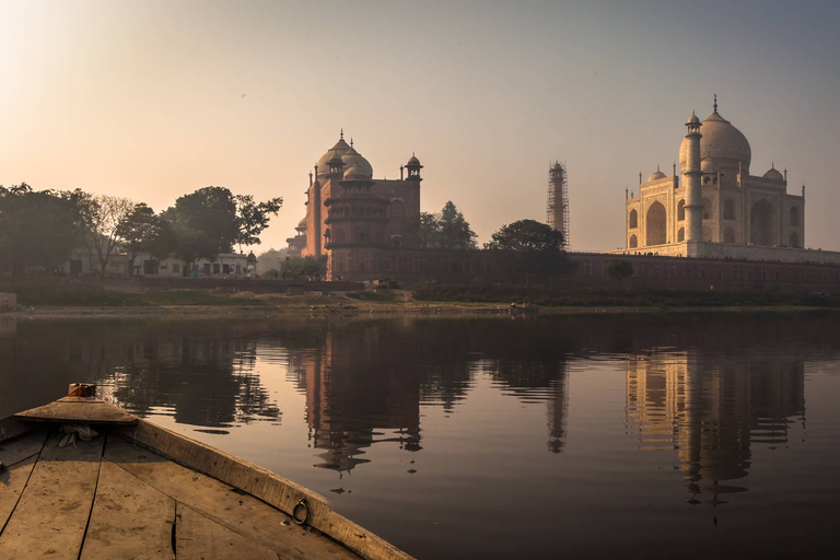 From Delhi: Private Taj Mahal Sunrise and Agra Fort Day TripPrivate Tour From Delhi with Driver, Car and Tour Guide