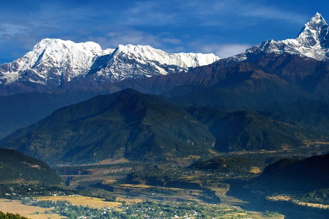 Pokhara : Excursion au lever du soleil à Sarangkot avec chauffeur