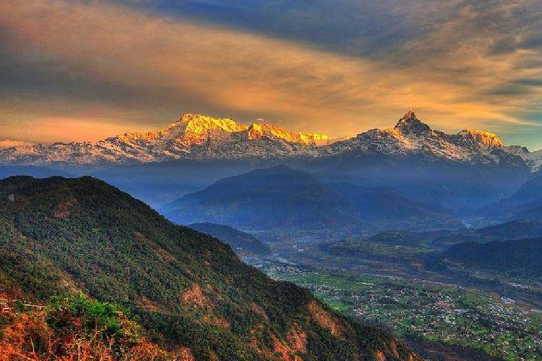 Pokhara: Sonnenaufgangstour nach Sarangkot mit Fahrer