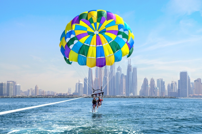 Dubai Parasailing experience JBR beach Dubai Jbr Parasailing Ride