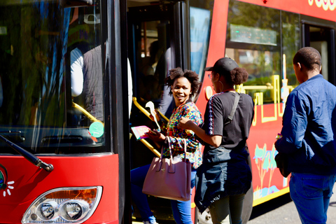 Johannesburg : billet de bus à arrêts multiples et visite facultative de SowetoJohannesbourg : billet de bus à arrêts multiples 1 jour