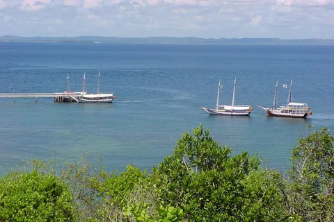 Salvador: Schooner Cruise with Pickup and Itaparica Stop