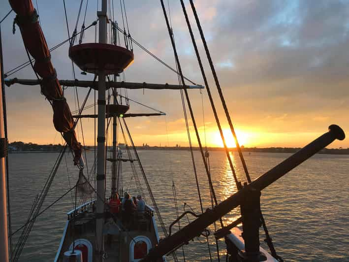 sunset sailboat cruise st augustine