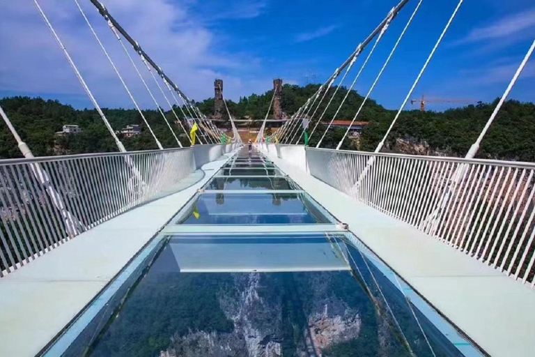 Zhangjiajie: Private Tour of Glass Bridge and Tujia Culture Glass Bridge and Tujia Brocade Private Guided Tour