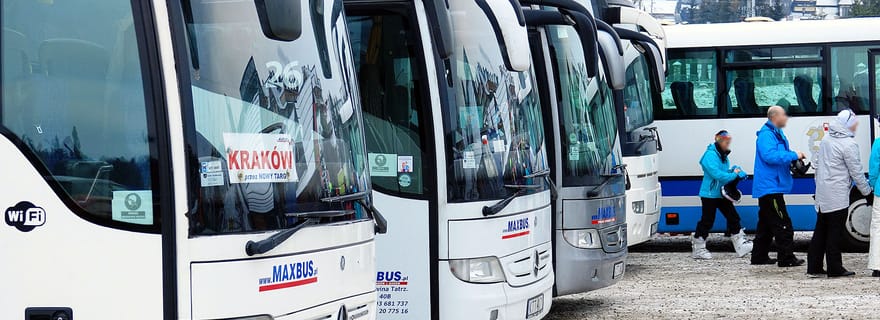 Depuis Cracovie : Transfert en bus vers/depuis Zakopane