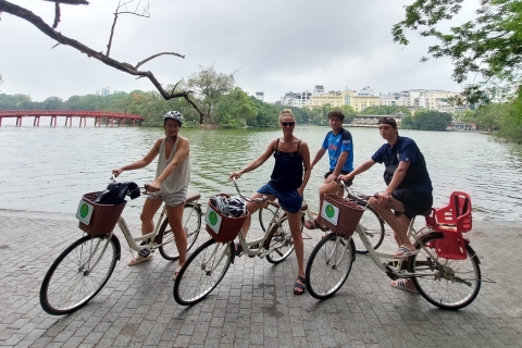 Visite à vélo du vieux quartier de Hanoï et du delta du fleuve Rouge