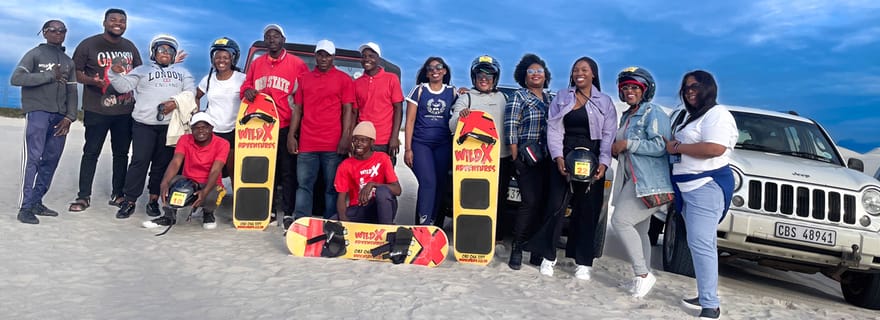 CAP TOWN : GLAM SANDBOARDING DANS LES DUNES D'ATLANTIS AVEC WILDX