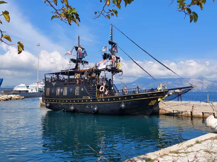 Corfu Town: Pirate Ship Coastal Cruise