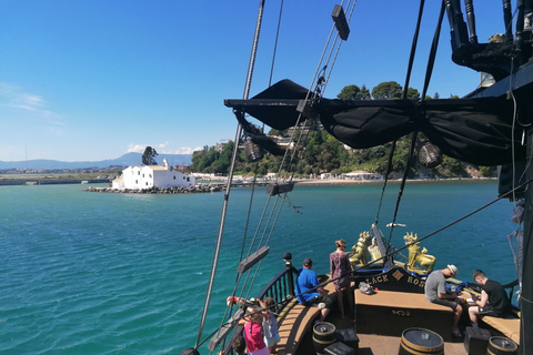 Corfu: Pirate Ship Coastal Cruise with City Views