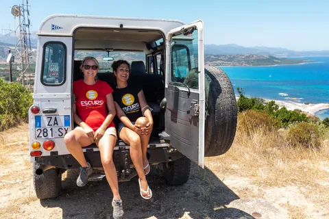 From Orosei: 4x4 private tour to Biderosa and Capo Comino