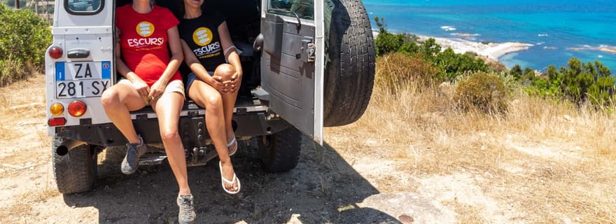 Au départ d'Orosei : excursion privée en 4x4 à Biderosa et Capo Comino