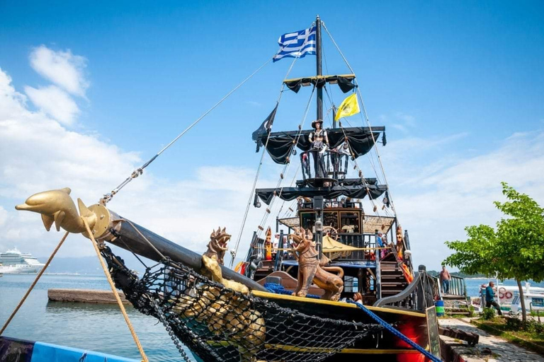 Corfu: Pirate Ship Coastal Cruise with City Views