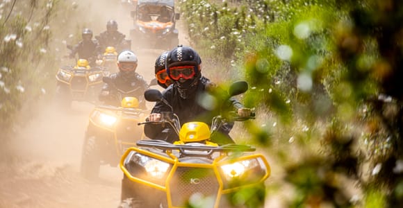 From Albufeira: Half-Day Off-Road Quad Tour