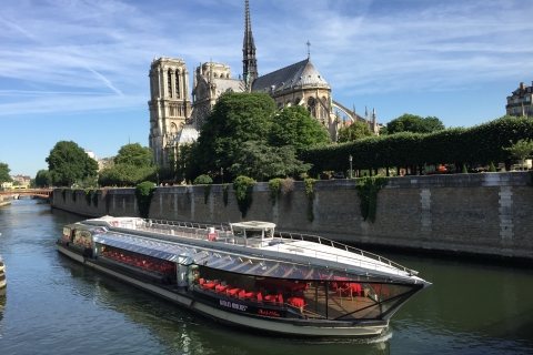 Paris: Sightseeing-Kreuzfahrt auf der Seine mit 4-Gänge-MenüExzellenz-Menü (inklusive Champagner)
