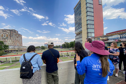 تيوتيهواكان، غوادالوبي، زوتشيميلكو كويواكان وفريدا كاهلوجولة في ضريح تيوتيهواكان وزوتشيميلكو وغ