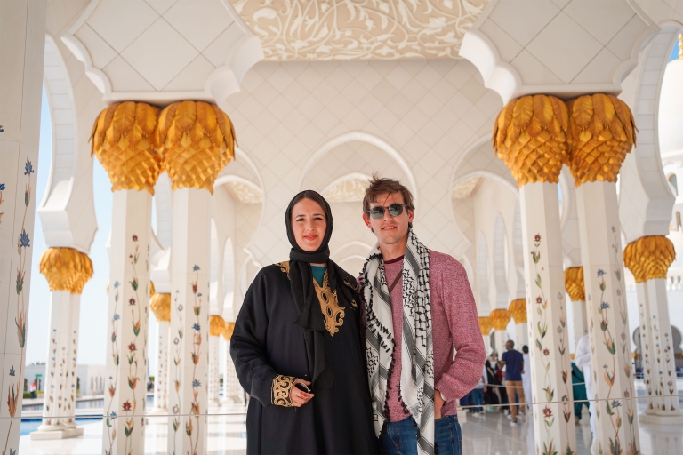 Vanuit Dubai: Abu Dhabi sightseeingtour van een dagGedeelde tour in het Engels