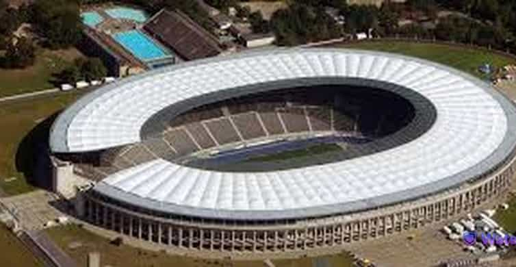 A Collage Of Olympic Stadium