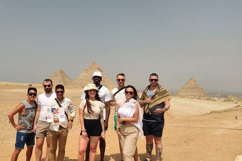 De Sharm el-Sheikh: Excursão de 1 dia ao Cairo com ingresso de aviãoCairo: excursão privada com voo de volta a Sharm El Sheikh