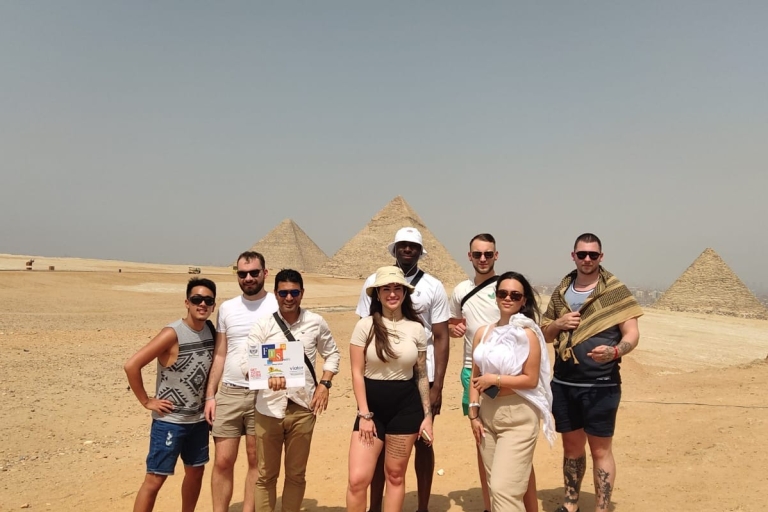 Ab Sharm el-Sheikh: Kairo Ganztagestour mit FlugticketKairo: Private Tagestour mit Rückflug nach Sharm El Sheikh