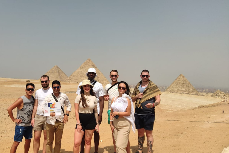 De Sharm el-Sheikh: Excursão de 1 dia ao Cairo com ingresso de aviãoCairo: excursão privada com voo de volta a Sharm El Sheikh