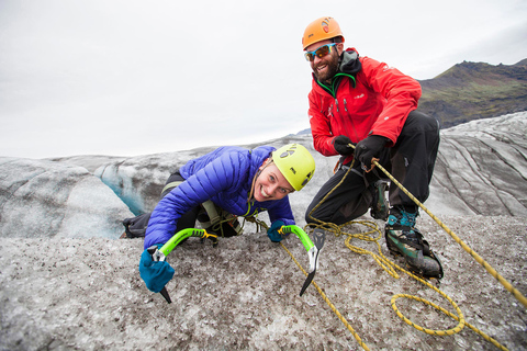 Skaftafell: Glacier Hike and Ice Climbing Guided Experience