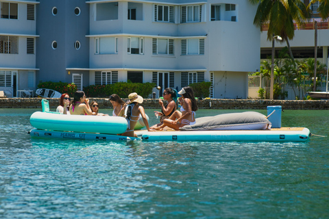 Condado: Aqua Deck Rental at Condado Lagoon 2 hour Aqua Deck at Condado Lagoon