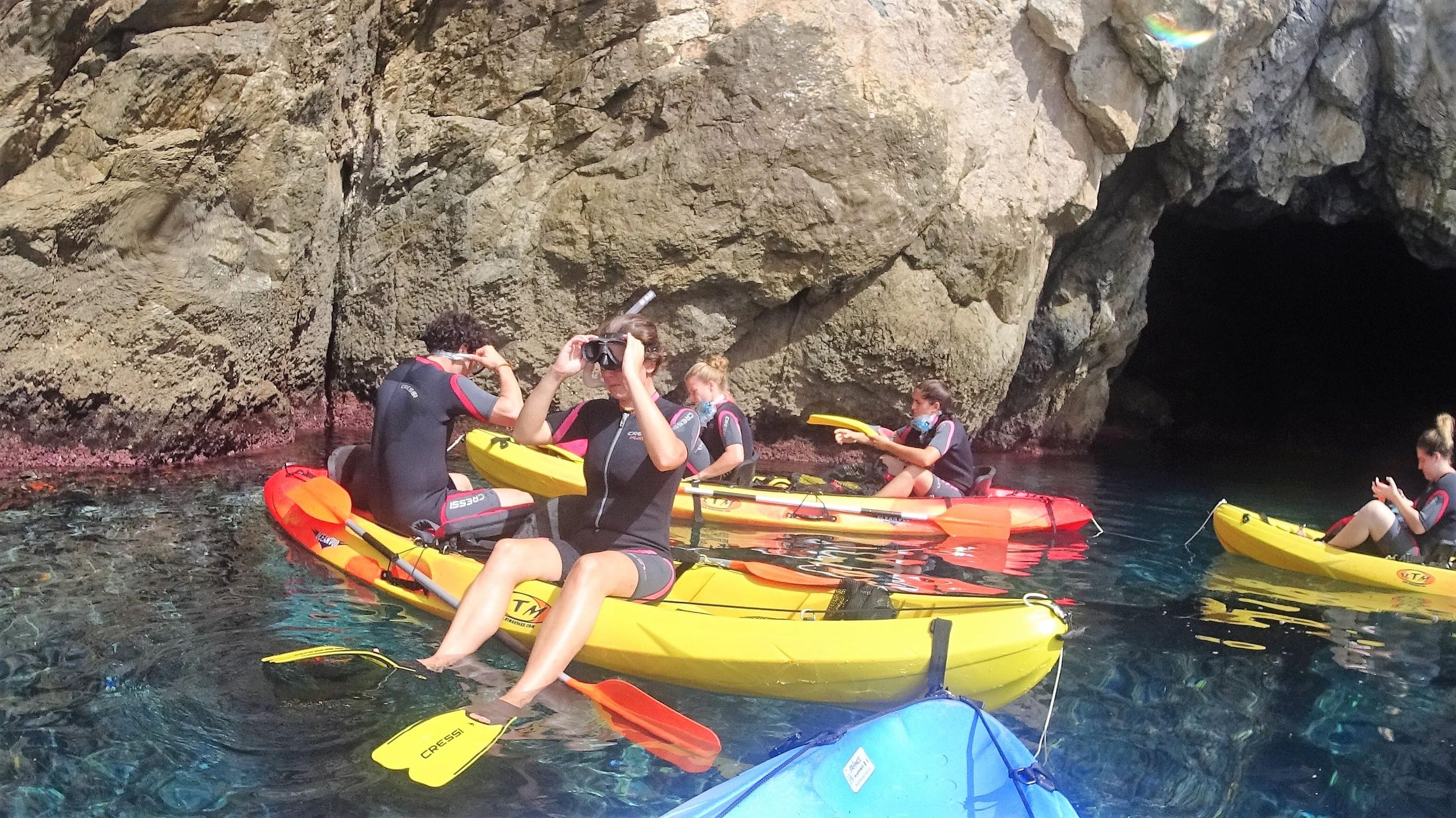 La Herradura: Kajak & Schnorchel Tour im Cerro Gordo Naturpark