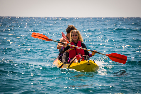 La Herradura: kajak- en snorkeltour door natuurpark Cerro Gordo