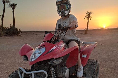 Quad al tramonto a Marrakech