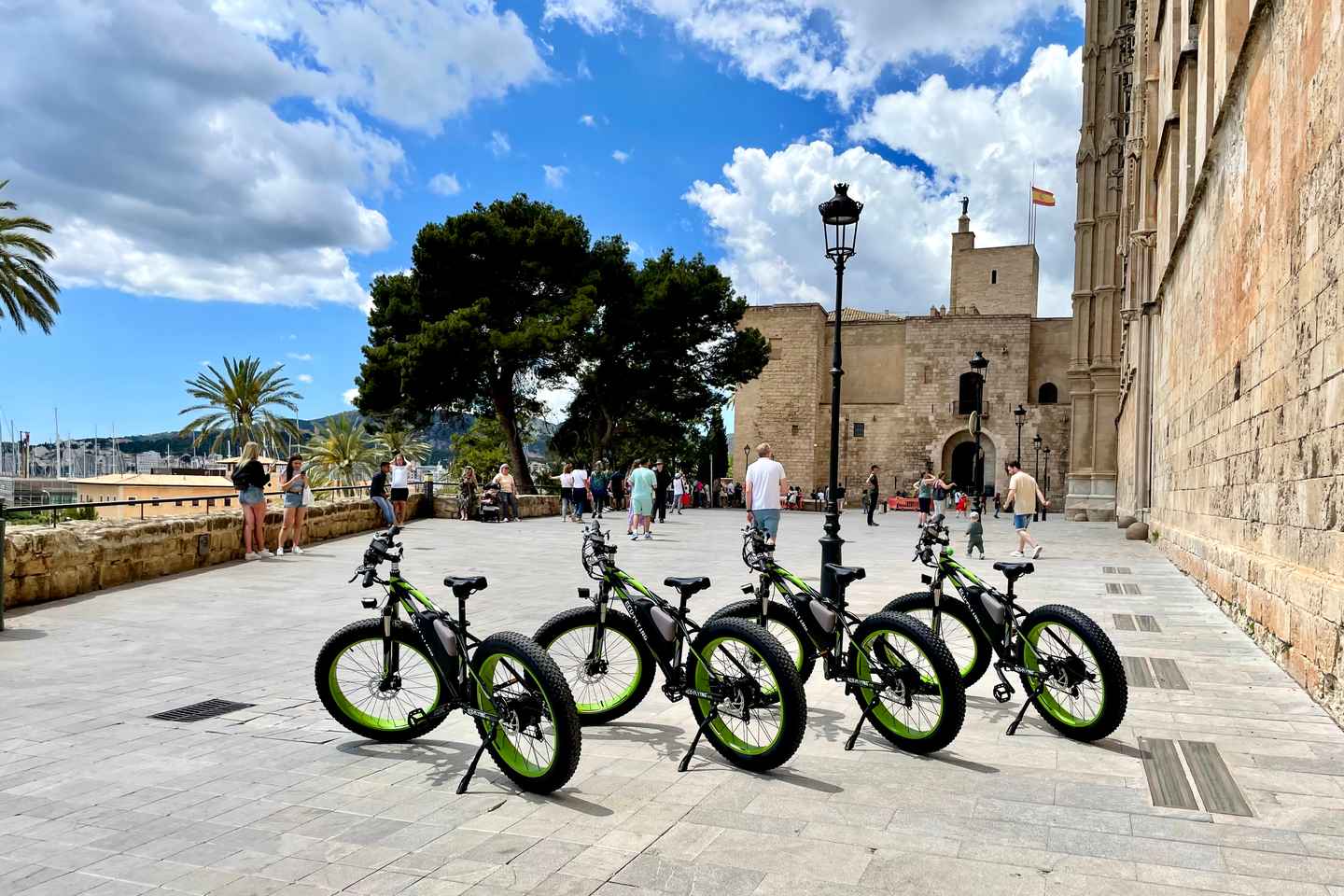 Palma: Guided City Tour with a Fat Tire E-Bike