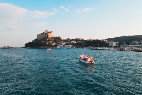 Z Bacoli: wycieczka łodzią po zatopionym parku Baiae ze szklanym dnem