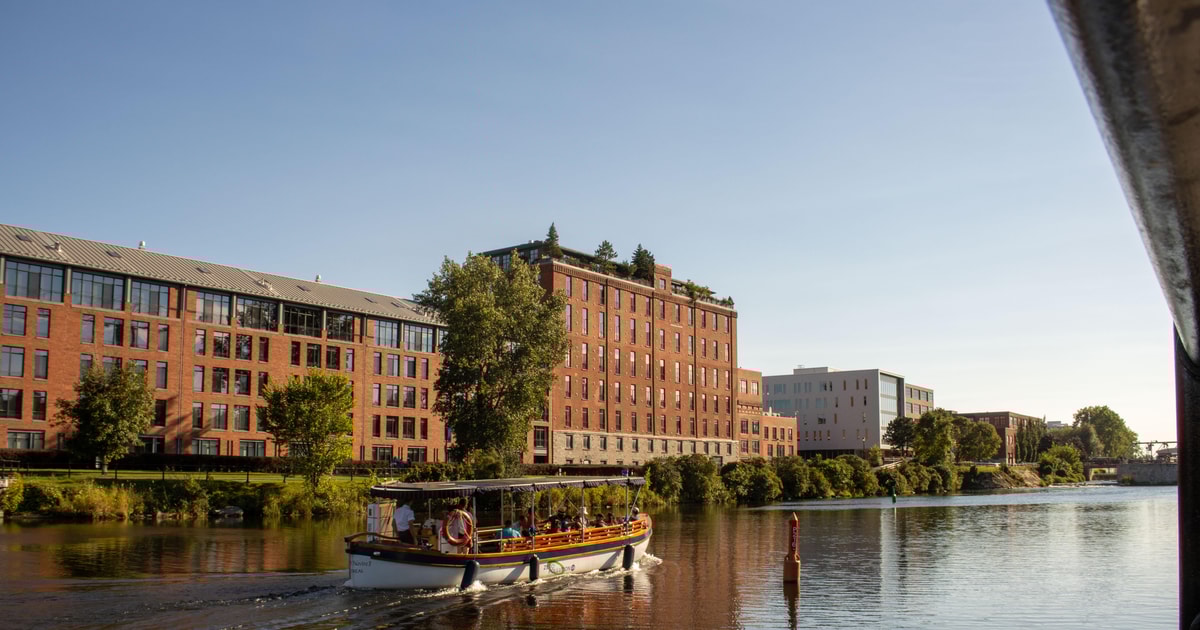 Montreal Excursión exclusiva en barco eléctrico por el Canal de Lachine GetYourGuide