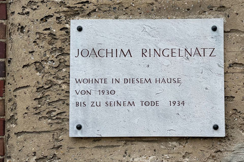 Berlin : Joachim Ringelnatz La vie à Berlin Promenade autoguidée