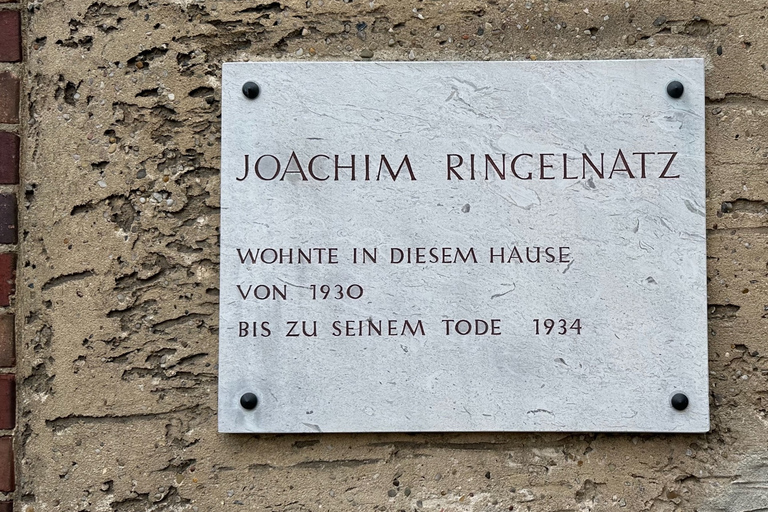 Berlin: Joachim Ringelnatz Życie w Berlinie Spacer z przewodnikiem