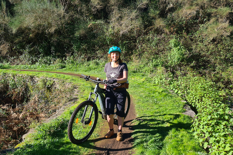 Camacha: Excursão Guiada de e-Bike pela Trilha da LevadaE-Mountain bike tour na Madeira!