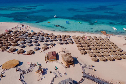 Hurghada: Excursión de snorkel semisubmarino en Paradise Island