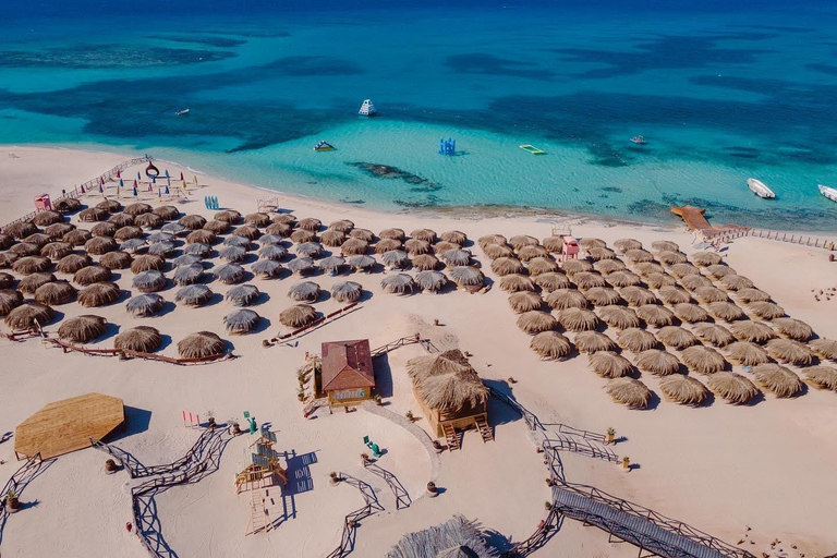 Hurghada: Excursión de snorkel semisubmarino en Paradise Island