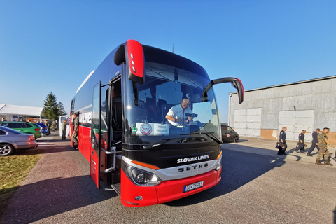 Bratislava: trasferimento in autobus da/per ViennaSingola da Bratislava a Vienna