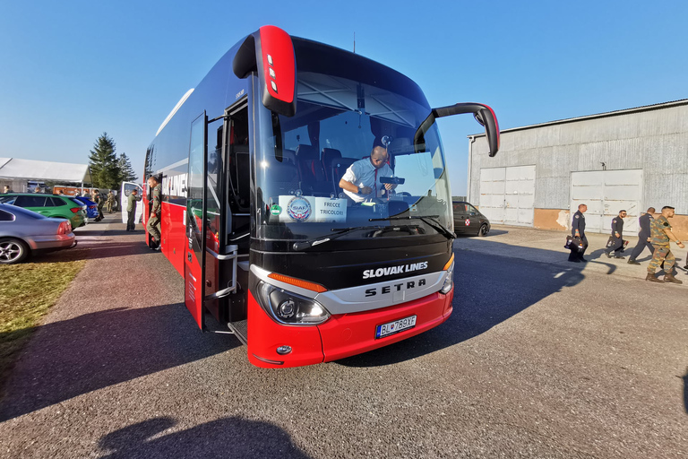 Bratislava: Busstransfer till/från WienSingel från Bratislava till Wien