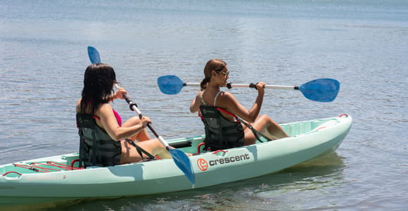 San Juan: Condado Lagoon Double Kayak Rental & Wildlife